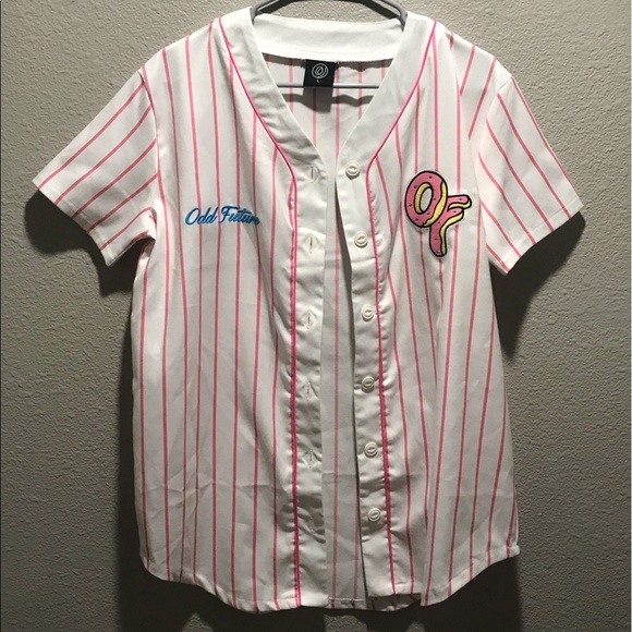 Odd Future Tops - Embroidered Odd Future baseball jersey